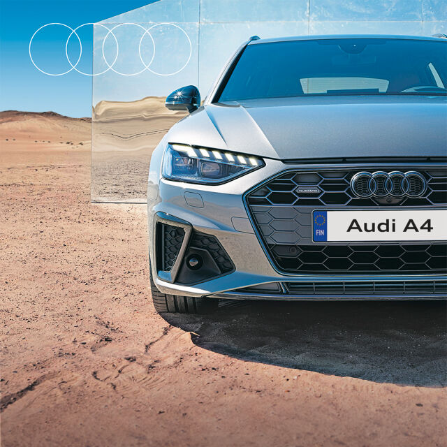 Audi A4 Sedan - Luokkansa ikoni.