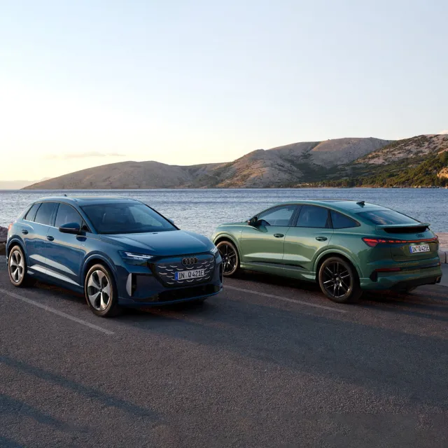 Uusi Audi Q4 e-tron quattro performance.