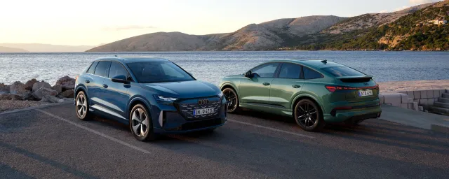 Uusi Audi Q4 e-tron quattro performance.