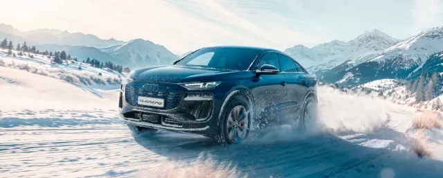 Näillä leveyksillä neliveto kirjoitetaan quattro.