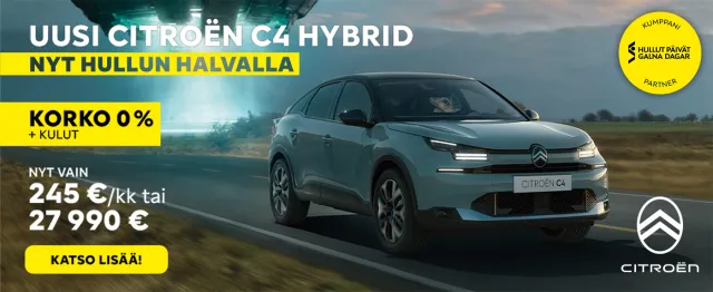 CITROËN X STOCKMANN HULLUT PÄIVÄT