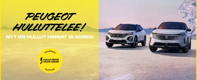 PEUGEOT HULLUT PÄIVÄT