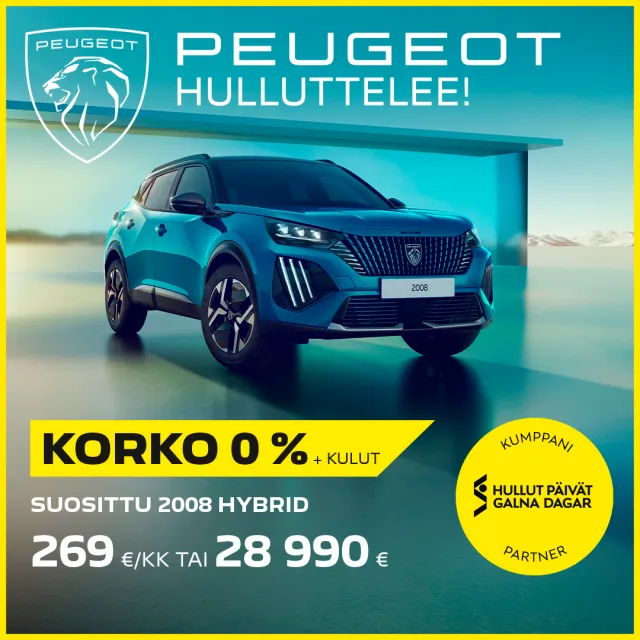 PEUGEOT HULLUTTELEE