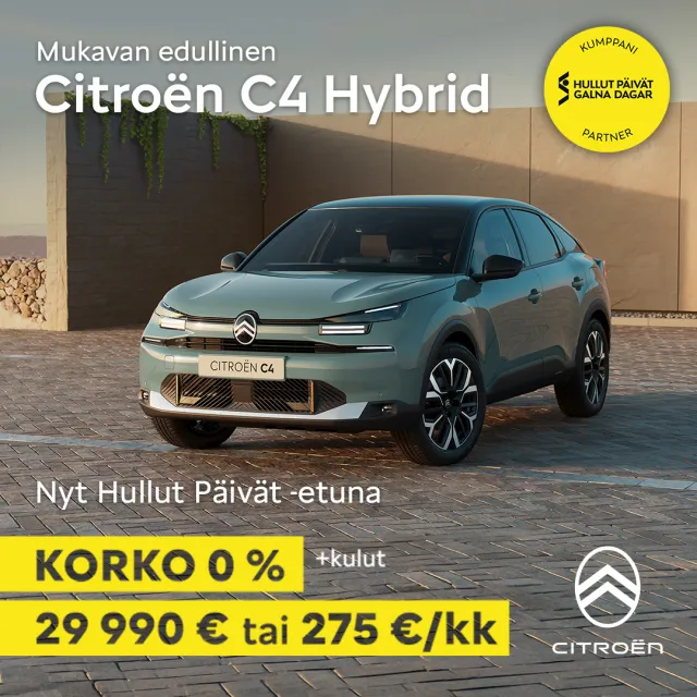 CITROËN X STOCKMANN HULLUT PÄIVÄT