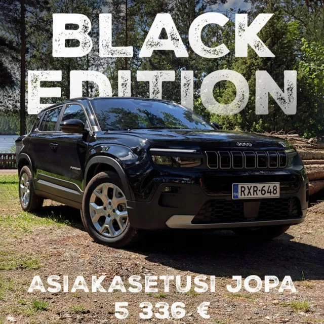 JEEP AVENGER BLACK EDITION