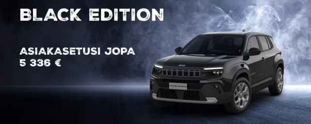 JEEP AVENGER BLACK EDITION