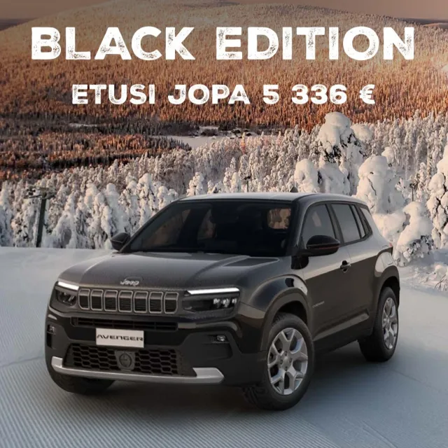 JEEP AVENGER BLACK EDITION
