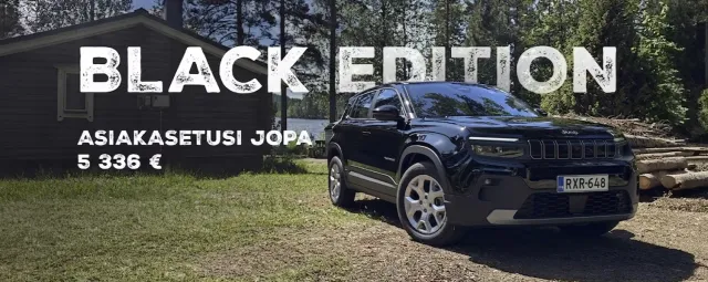 JEEP AVENGER BLACK EDITION