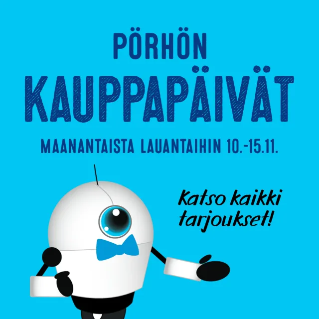 Pörhön Kauppapäivät 10.–15.11.