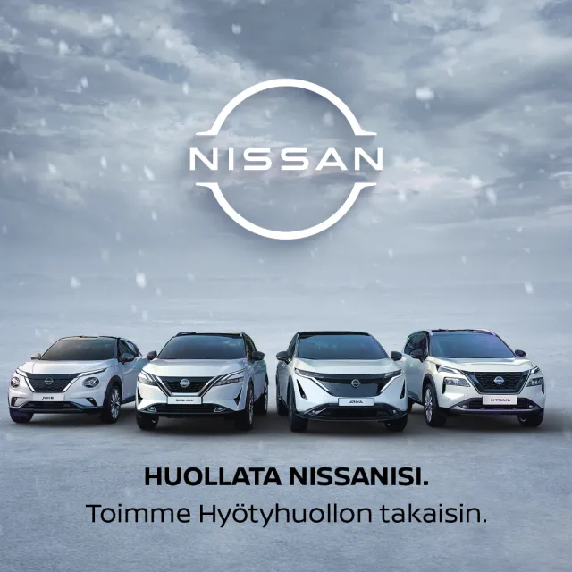 Toimme Nissan-hyötyhuollon takaisin.
