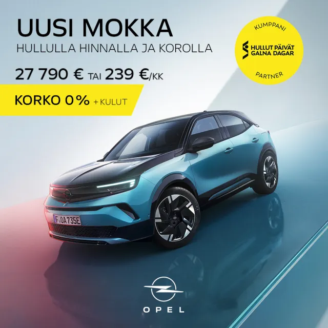 UUSI OPEL MOKKA HYBRID