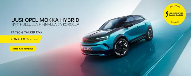 UUSI OPEL MOKKA HYBRID