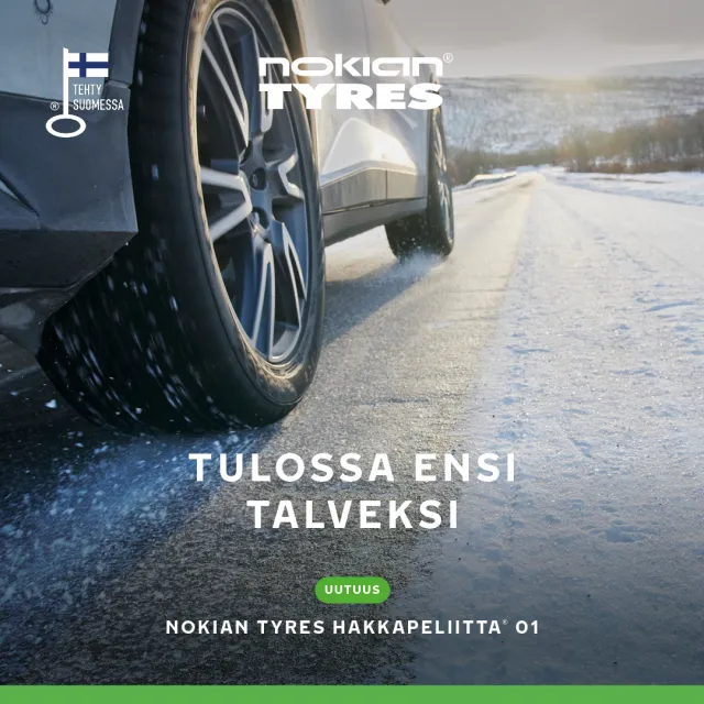 Uusi Nokian Tyres Hakkapeliitta 01