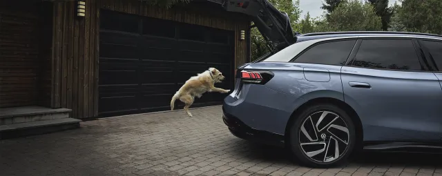 Volkswagen ID.7 Tourer. Vakiovarusteena kaikki.