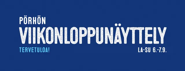 Pörhön viikonloppunäyttely 7.–8.9.
