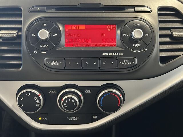 KIA Picanto 2014 1,2 ISG EX 5D / Ajettu vain 9300 km! / 1-om / 2 x renk. / Ilmastointi / Huoll. ja kats. 4/25