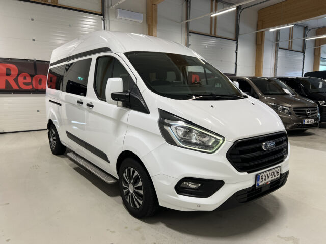 FORD Transit Custom 2019 2.0TDCi 170HV AUT LECTICA 1+8H SIS ALV *ESTEETÖN / PYÖRÄTUOLI HISSI* SÄHKÖ OVI *