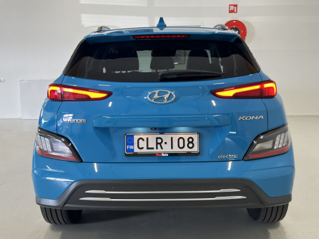 HYUNDAI Kona Electric 2021 electric 64 kWh 204 hv Style *Akkutesti 100% *Krell *Ajoavustinpaketti *Virtuaalimittaristo *Puolina