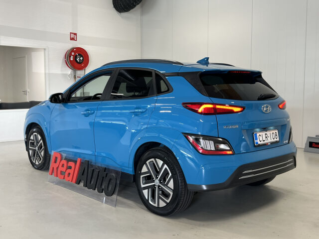 HYUNDAI Kona Electric 2021 electric 64 kWh 204 hv Style *Akkutesti 100% *Krell *Ajoavustinpaketti *Virtuaalimittaristo *Puolina