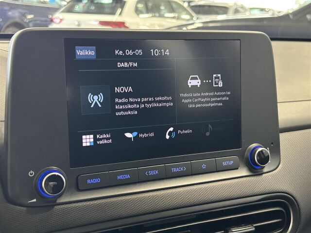 HYUNDAI KONA 2023 1,6 hybrid 141 hv 6-DCT-aut. Comfort / Adapt.vakkari / Peruutuskamera / 2 x renk / Lämpöpaketti