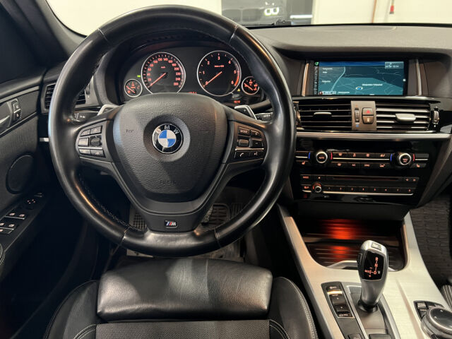 BMW X3 2015 30d xDrive M-Sport *LCI *Webasto *Koukku *ACC *PPF Suojakalvo *Prof navi *Huollettu 8/25