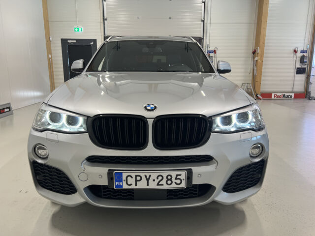 BMW X3 2015 30d xDrive M-Sport *LCI *Webasto *Koukku *ACC *PPF Suojakalvo *Prof navi *Huollettu 8/25