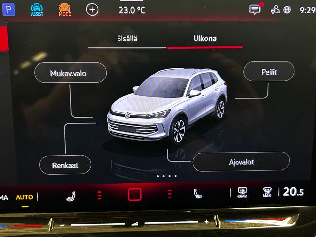 VOLKSWAGEN Tiguan 2024 UPEA Elegance Busines 1,5 eTSI 110 kW DSG-aut Webasto, 2*renkaat, koukku vararengas  050 3622763
