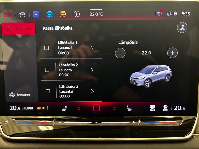 VOLKSWAGEN Tiguan 2024 UPEA Elegance Busines 1,5 eTSI 110 kW DSG-aut Webasto, 2*renkaat, koukku vararengas  050 3622763