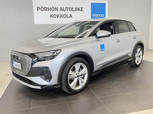 Audi Q4 e-tron 2025 SUV 45 e-tron Land of quattro Plus, esittelyauto, hinta sis. 2x renkaat vanteineen!