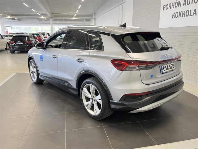 Audi Q4 e-tron 2025 SUV 45 e-tron Land of quattro Plus, esittelyauto, hinta sis. 2x renkaat vanteineen!