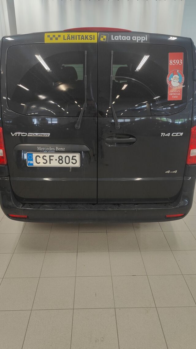 Mercedes-Benz Vito 2023 114CDI 4x4 tourer keskipitkä A2 A 1+8 paikkainen
