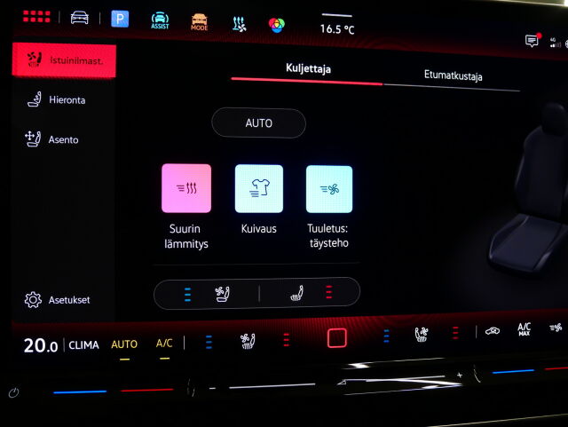 Volkswagen ID.7 2025 Tourer GTX 4MOTION 75-v Juhlamalli 250 kW, akku 86 kWh*Heti toimitukseen!*