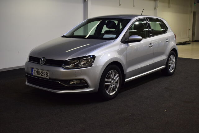 VOLKSWAGEN Polo 2015 Comfortline 1,4 TDI 55 kW (75 hv)JAKOHIHNA VAIHDETTU 5/2025 AJ.72000 KM EBER  LISÄLÄMMI