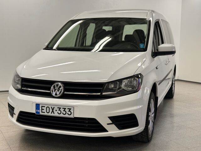 VOLKSWAGEN Caddy Maxi 2018 Trendline 1,4 TSI 92kW DSG bens. ALV-vähennyskelpoinen ja Webastollinen tilaihme. 050 3622763 /Janne
