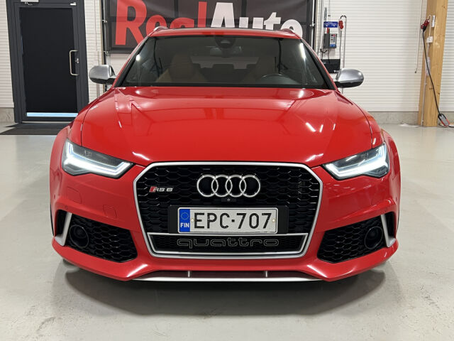 AUDI RS6 2018 Avant 4,0 V8T Quattro *Exclusive -paketti *Suomiauto *Matrix Led *Panoraama *Bose *Adaptiivinen vaki