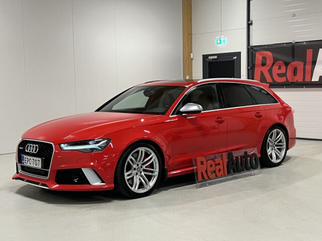 AUDI RS6 2018 Avant 4,0 V8T Quattro *Exclusive -paketti *Suomiauto *Matrix Led *Panoraama *Bose *Adaptiivinen vaki