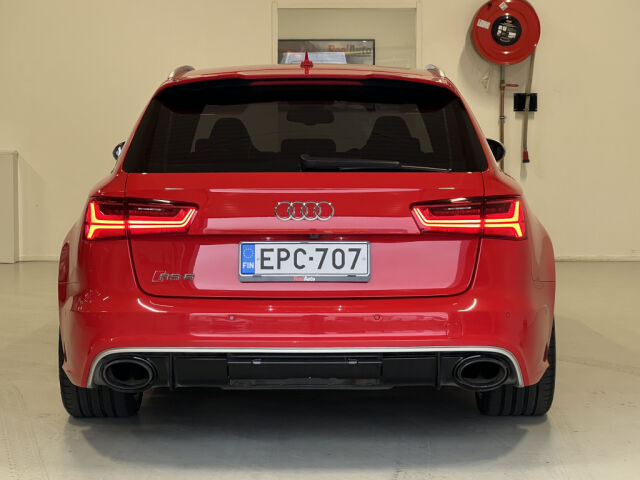 AUDI RS6 2018 Avant 4,0 V8T Quattro *Exclusive -paketti *Suomiauto *Matrix Led *Panoraama *Bose *Adaptiivinen vaki