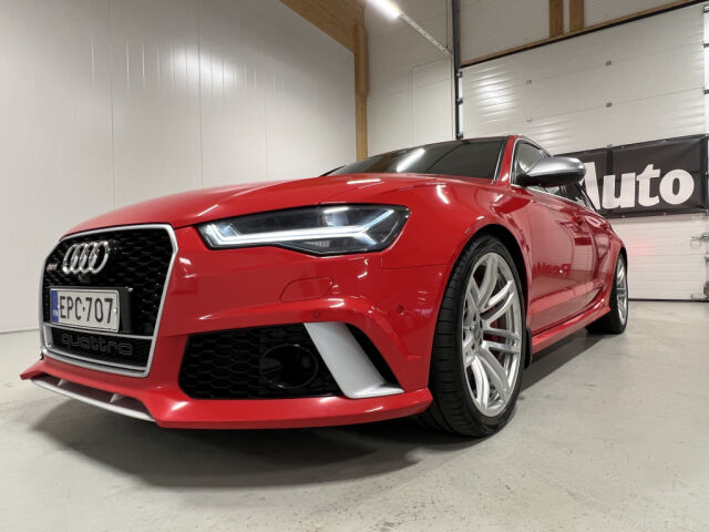 AUDI RS6 2018 Avant 4,0 V8T Quattro *Exclusive -paketti *Suomiauto *Matrix Led *Panoraama *Bose *Adaptiivinen vaki