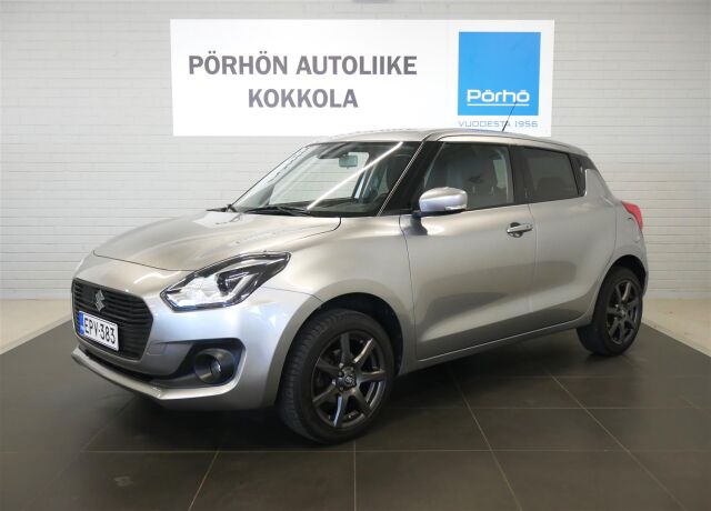 SUZUKI Swift 2018 1,2 DUALJET 4WD GLX 5MT HYBRID / 1-om / 2 x renkaat / Adapt. vakkari / Navi / Kamera / Koukku
