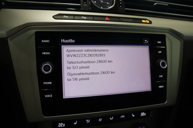 VOLKSWAGEN Passat 2019 Variant Comfortline 1,5 TSI EVO 110 kW (150 hv) DSG-automaatti