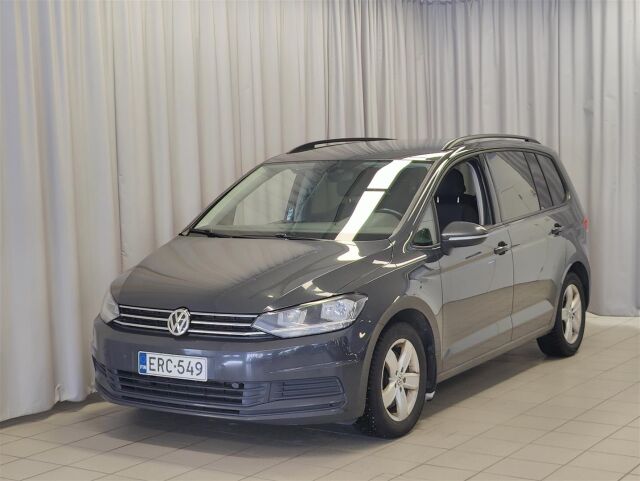 VOLKSWAGEN Touran 2019 Comfortline 1,6 TDI SCR 85 kW (115 hv)  * 1. Omistaja / Webasto / P-kamera *