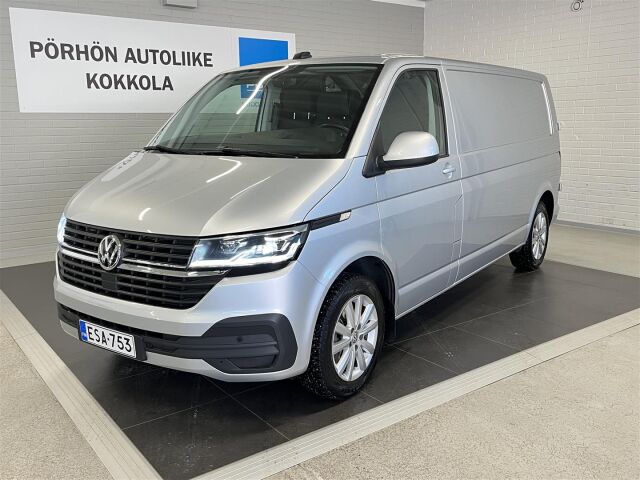 VOLKSWAGEN Transporter 2021 Transporter 6.1 Pitkä 2,0 TDI 150 kW 4Motion DSG 204M (MAR), 1-omisteinen, alv.väh.kelpoinen!