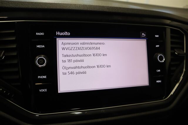 VOLKSWAGEN T-Roc 2020 Sport Limited 1,5 TSI EVO 110 kW DSG-automaatti