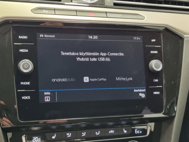 VOLKSWAGEN Passat 2017 Variant GTE Plug-In Hybrid 160 kW (218 hv) DSG-automaatti / Webasto / Koukku / P-kamera / ACC