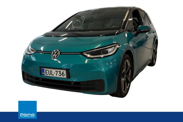 VOLKSWAGEN ID.3 2021 Pro S Tour 150 kW, akku 77 kWh, 4-paikkainen
