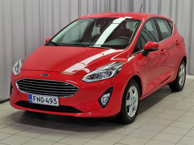 FORD Fiesta 2018 1,1 85hv M5 Titanium 5-ovinen / P-Tutka / M-Lämmitin / Vakionopeudensäädin
