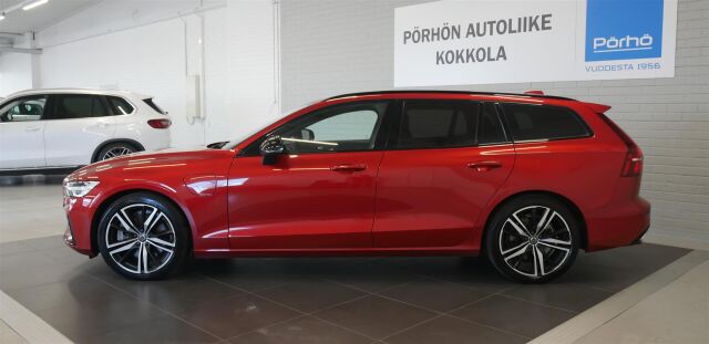 VOLVO V60 2021 T8 TwE AWD R-Design Edition aut. 1-omisteinen, huoltosopimus voimassa! Takuu!
