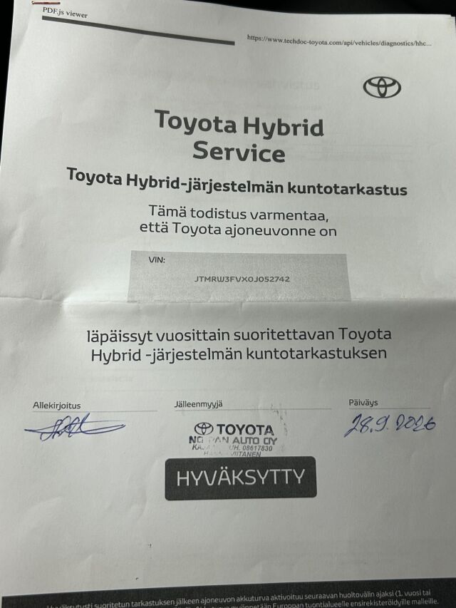 TOYOTA RAV4 2020 2,5 Hybrid AWD-i Style Black Edition 1.omisteinen Kajaanissa ollut Toyota