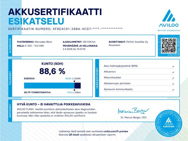 MERCEDES-BENZ E 2020 300 de 4MATIC A Business Avantgarde EQ Power