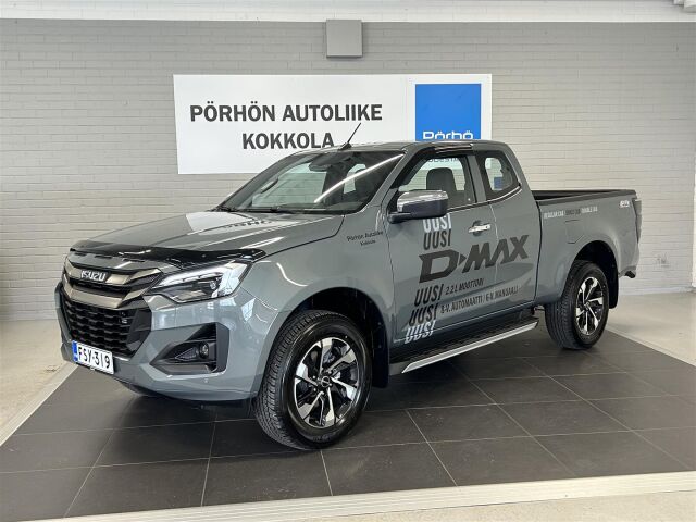 Isuzu D-MAX 2026 Space Cab 2.2 TDi 4WD 8AT LS 26MY / Kauko-Webasto / 2 x renk. / Vetokoukku / Adapt.vakkari / Kamera